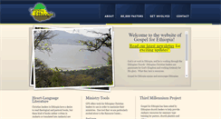 Desktop Screenshot of gospelforethiopia.org